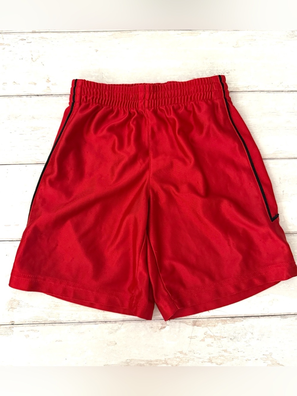Prospirit XS 4/5 Boys Red Athletic Basketball Shorts Casual Wear Kids 4T 5T